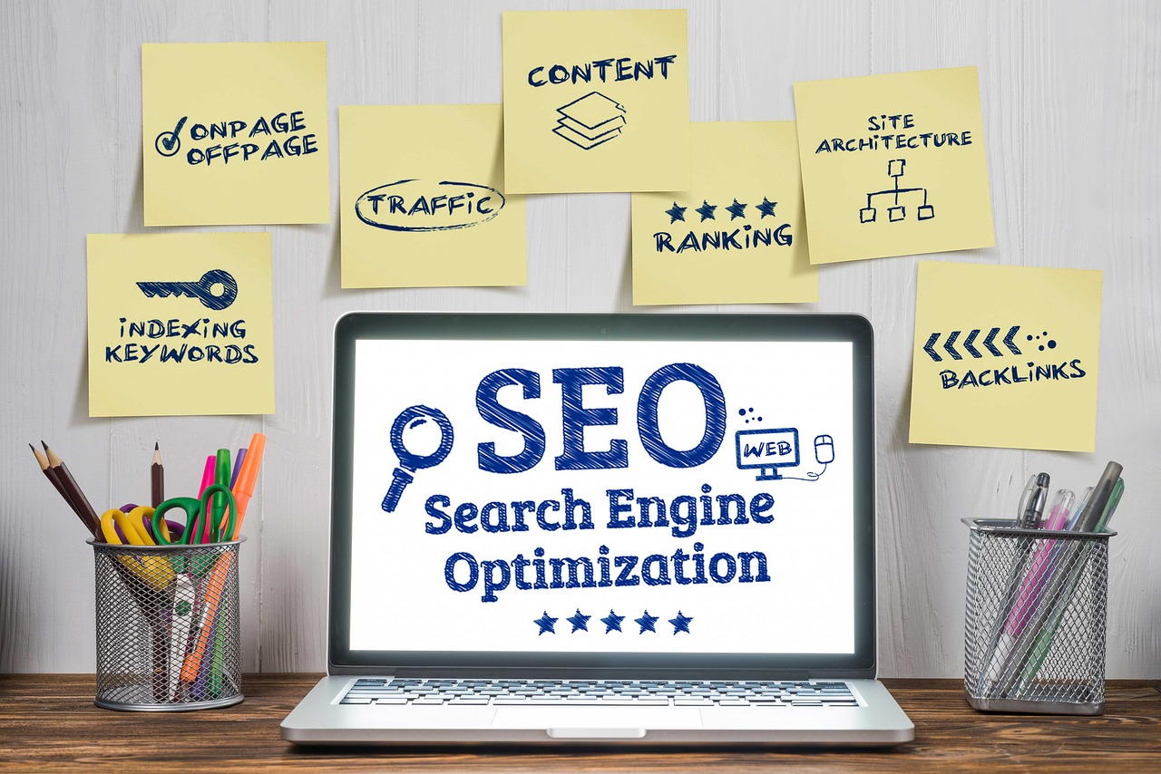 Análise de SEO e canonical seo em painel de marketing digital