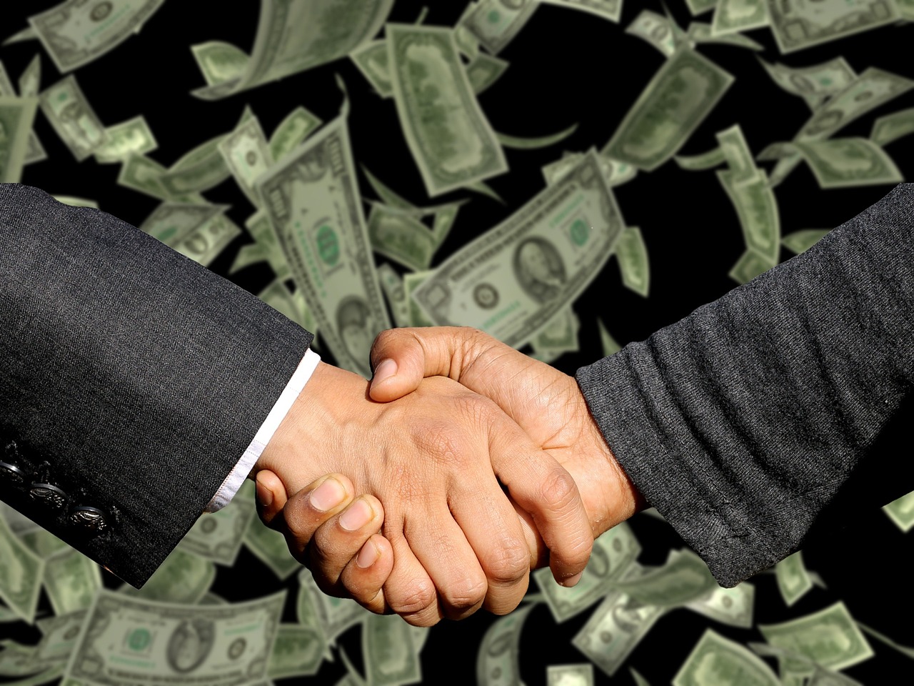 Parceria entre blogs representando o acordo de guest post entre dois sites